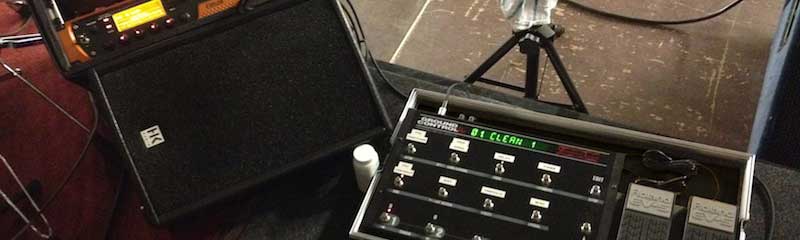 Setting up a modeler rig for live gigs